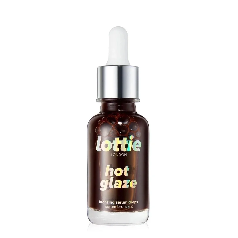 Lottie London Hot Glaze Bronzing Serum Drops 28ml Hyaluronic Acid Niacinamide